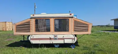 Light weight, can be hauled by a car or small truck. Cables work fine , fridge, furnace, and sink wo...