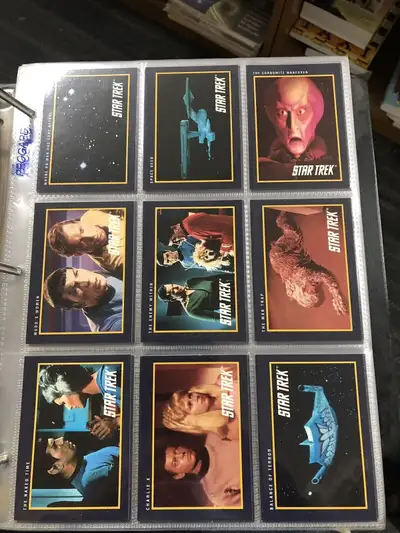 Star Trek Card Set 1991 Impel. Mixed set of Classic 1960’s Star Trek & Star Trek The Next Generation...