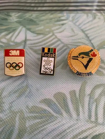 Assorted Vintage Lapel Pins, View more