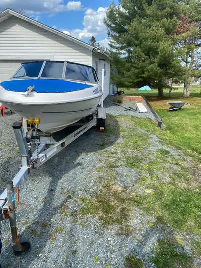 17.5 Bayliner with trailer for sale. Been a great little boat . Sell to up grade or I would be keepi...
