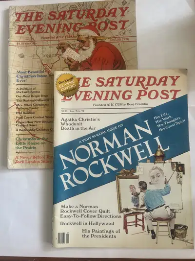The Saturday Evening Post Jan/Feb 1978 and Dec 25 1976, View more