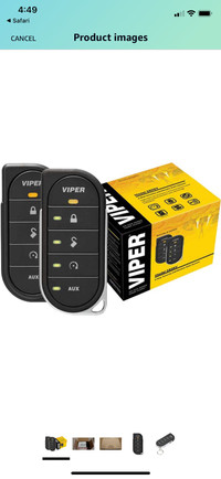 Viper 5806V LED 2-way security/remote start system