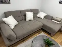 Sectional adjustable couch 