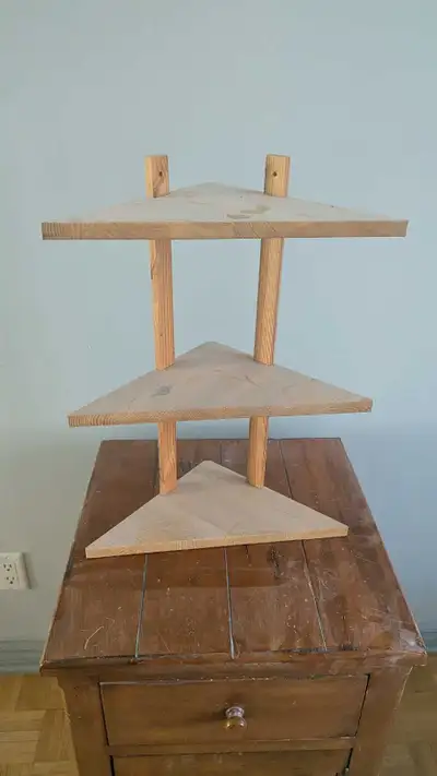 Perite étagère en coin (suspendue), View more
