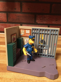 Toy Collectable Simpson’s interactive Room Police Station