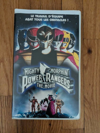 Cassette vidéo VHS Power Rangers