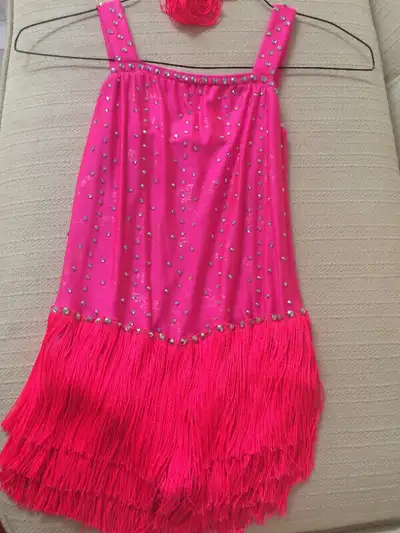 Competition Figure Skating Dress.  Lots of Rhinestones, View more