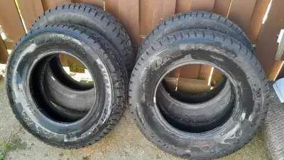 Winter Tires – 235/70R16 (EUC) Hercules Avalanche Rt – Not on rims. Tread depth - 11/32. Previous ow...