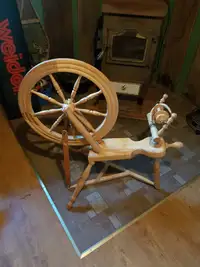 Spin wheel wood