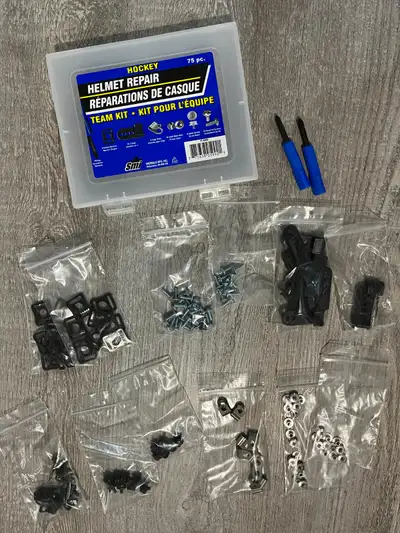 hockey helmet repair kit, View more