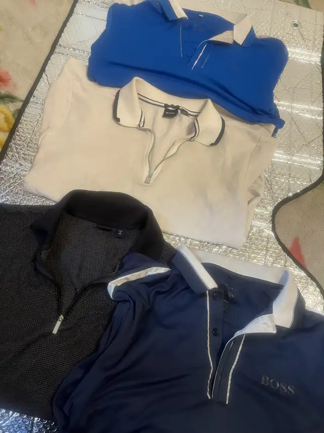 Bowmanville Sale - Men's Hugo Boss Zip-Placket Polo Shirt (L) in Men's in Oshawa / Durham Region - Image 7