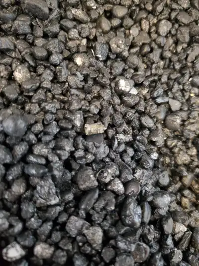 Black gravel, enough for a 120 gallon tank, View more