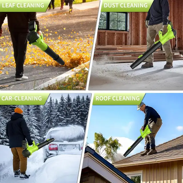 GREENER 21V Leaf Blower Cordless in Lawnmowers & Leaf Blowers in City of Montréal - Image 8