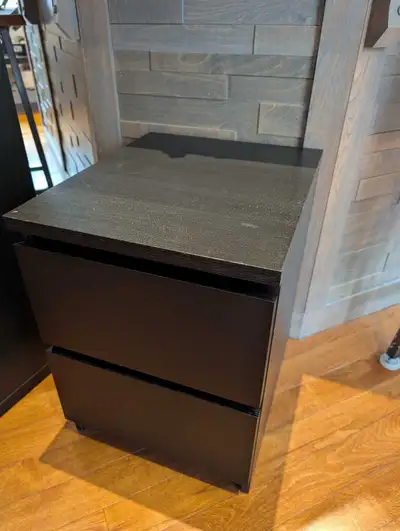 Used IKEA Nightstand / Bedside Table with Drawers, View more