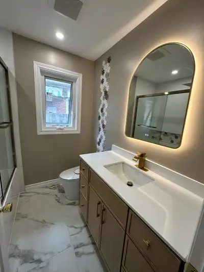 Bathroom remodeling **2 years full warranty **416-804-4645**, View more