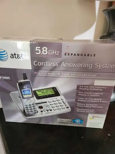 NEW CORDLESS ANSWERING SYSTEM LANDLINE PHONE , View more