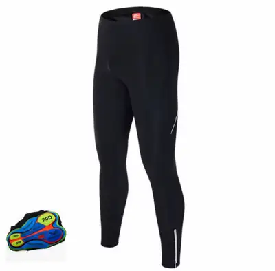 CYCLING LONG PANTS W/ PRO 19D SUPER GEL PAD FOR LONGER RIDES, View more