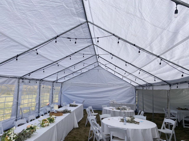 20x40 Party Tent Rental in Wedding in Calgary