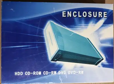 3.5" HDD Aluminum Enclosure USB2.0 with 300GB IDE Drive, View more