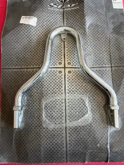 New Yamaha Genuine Parts Chrome Backrest support Bar only new & used parts view all other listings l...