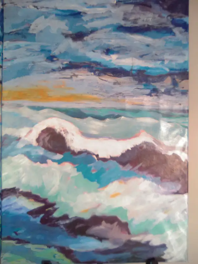 Original painting on canvas in Home Décor & Accents in Ottawa - Image 6