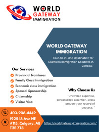 Immigration Consultant WORLD GATEWAY IMMIGRATION