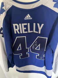 LIMITED! Morgan Rielly Autographed Reverse Retro 