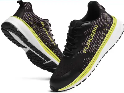 Furuian Steel Toe Shoes - size Men 7.5 / Women 9 US, View more