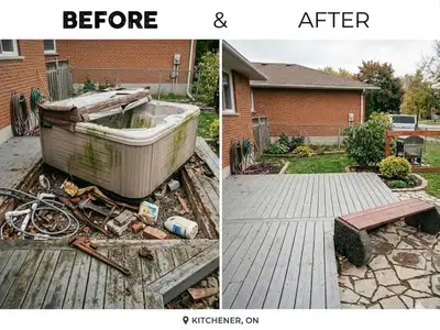 Hot Tub Removal & Disposal | Fast Service in Kitchener-Waterloo, View more
