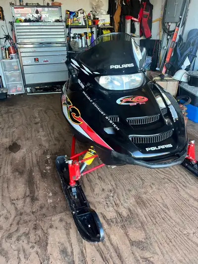 2001 Polaris XC 700 Very good condition, 6186 miles Has reverse, studs track is in good shape owned...
