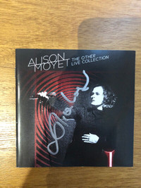 Alison Moyet The Other Live Collection signed CD