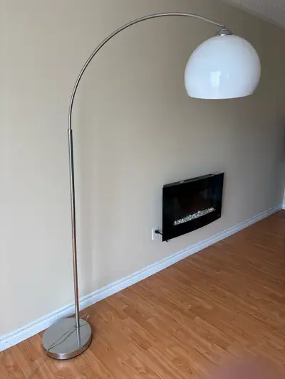 Chrome Arc Floor Lamp, View more