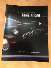 2002 Ford Thunderbird Dealer Brochure