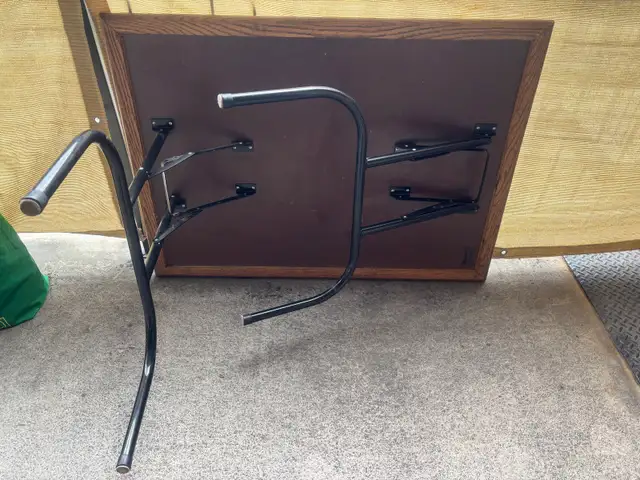 Solid wood folding table 460680291576064002
