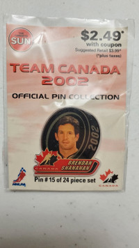 New 2002 Toronto Sun Olympic team Canada Hockey Brendan Shanahan