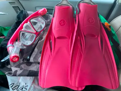 Snorkeling gear, View more