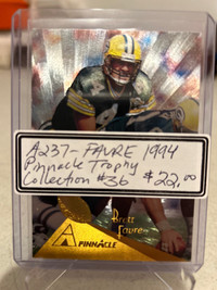 Favre 1994 Pinnacle Trophy Collection NFL Showcase 304