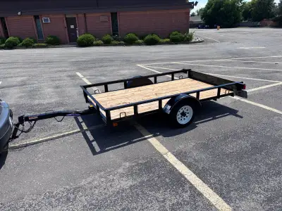 Heavy duty tilt deck utility trailer. Factory Built by Diamond Trailers. Everything on this trailer...