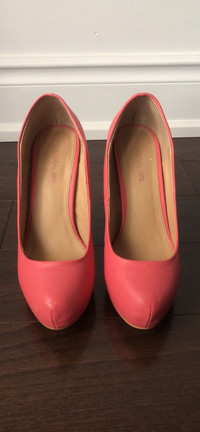 Coral Pink Women’s Heels