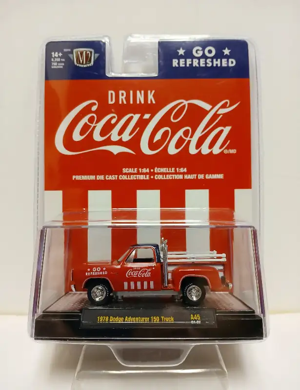 1978 Dodge Adventurer 150. 2024 M2 Machines Coca~Cola Series