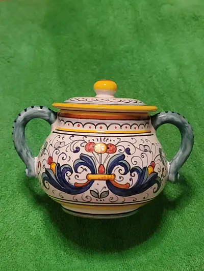 Sberna Deruta Sugar Bowl, View more