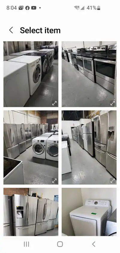 WASHERS/DRYERS/STOVES/FRIDGES FOR SALE WARRANTY 647 704 3868, View more