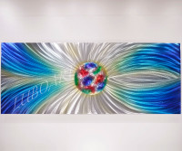 Abstract home office wall sculpture Ball of Fortune HugePainting