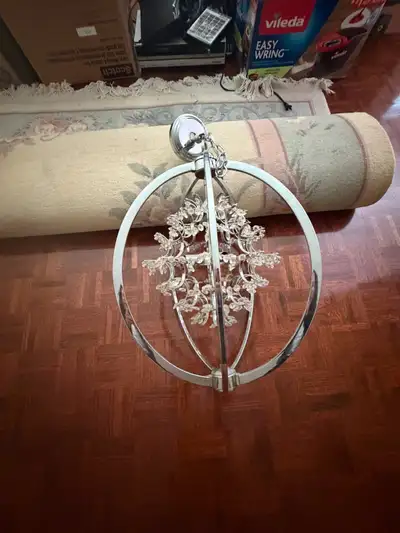 Chrome Crystal Chandelier, View more
