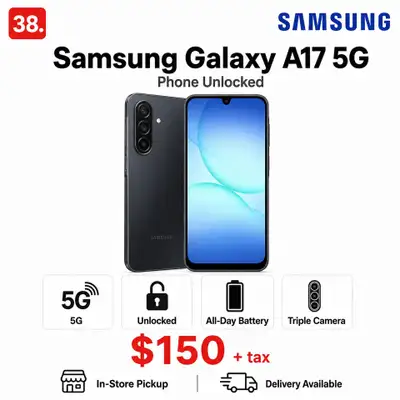 Samsung Galaxy A17 5G Phone Unlocked, View more