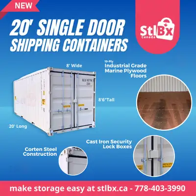 Call 778-404-1934 today to see our cans in person right here in Victoria or Brentwood Bay! Say hello...