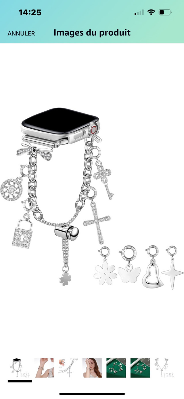Bracelet de montre pour Apple Watch  dans Bijoux et montres  à Laval/Rive Nord