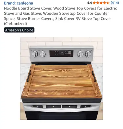 New premium wood Noodle Board Stove Cover, for Electric  gas S, View more