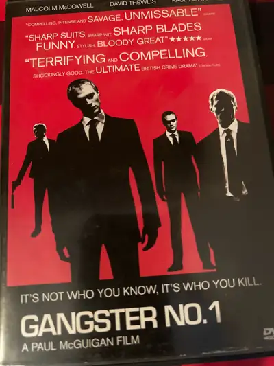 gangster no 1 - 2000 dvd - bil 10$., View more