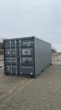 Dark Grey 20ft shipping container